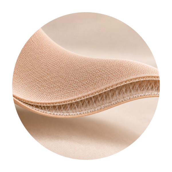 pads flex, breathe, wick moisture & stay fresh